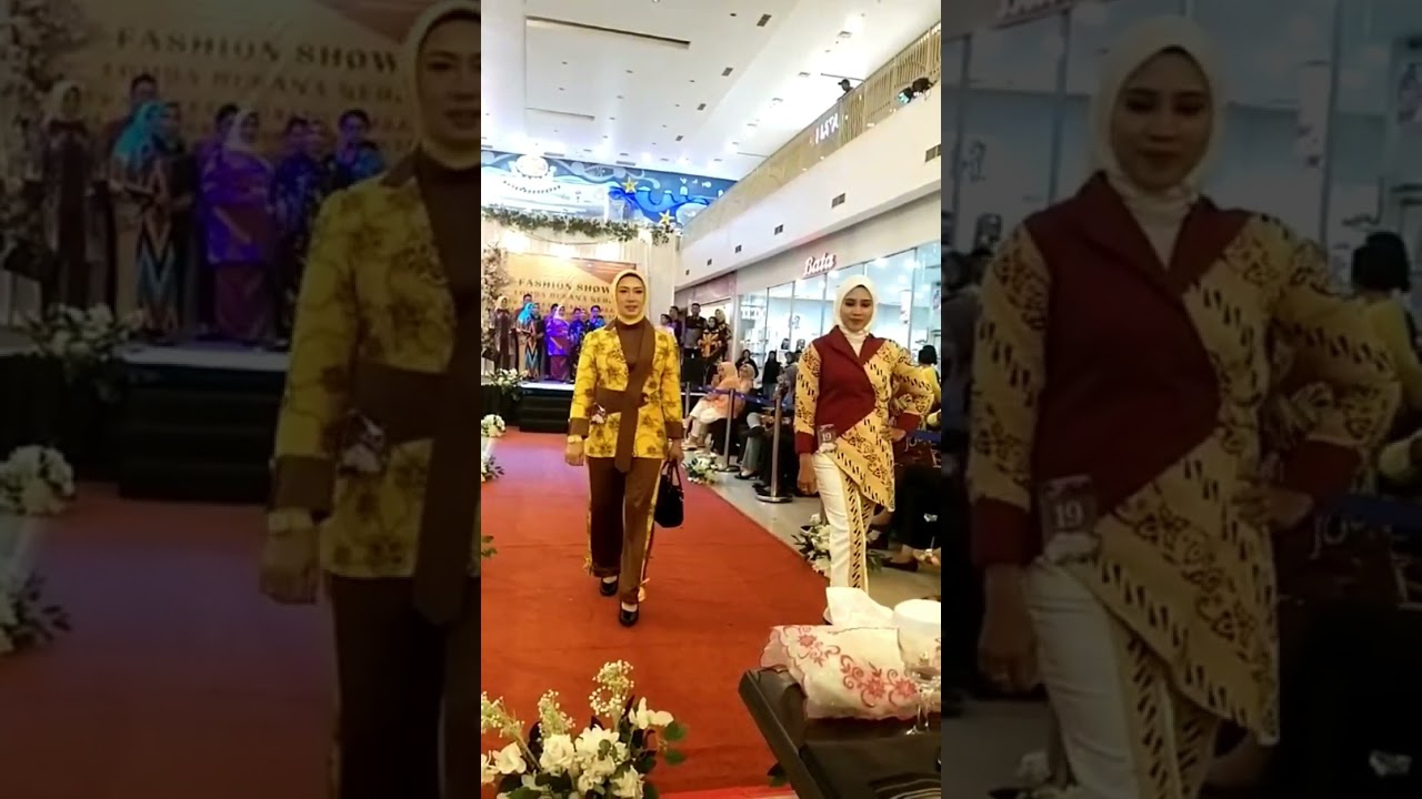 Lomba fashion show Batik Kerja khas Ketapang #2023#kalimantan Barat