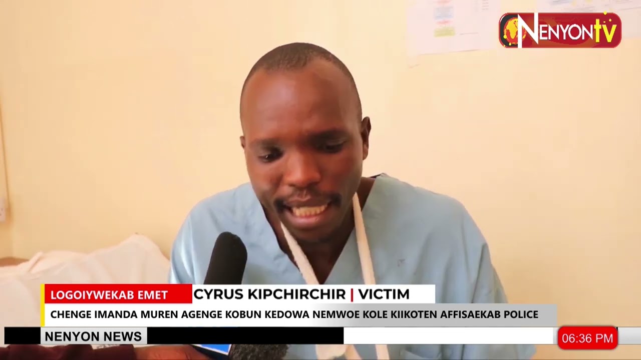 MIDDLE-AGED MAN FROM KEDOWA SEEKS JUSTICE AFTER ALLEGED POLICE ASSAULT LEAVES HIM WITH BROKEN ARM