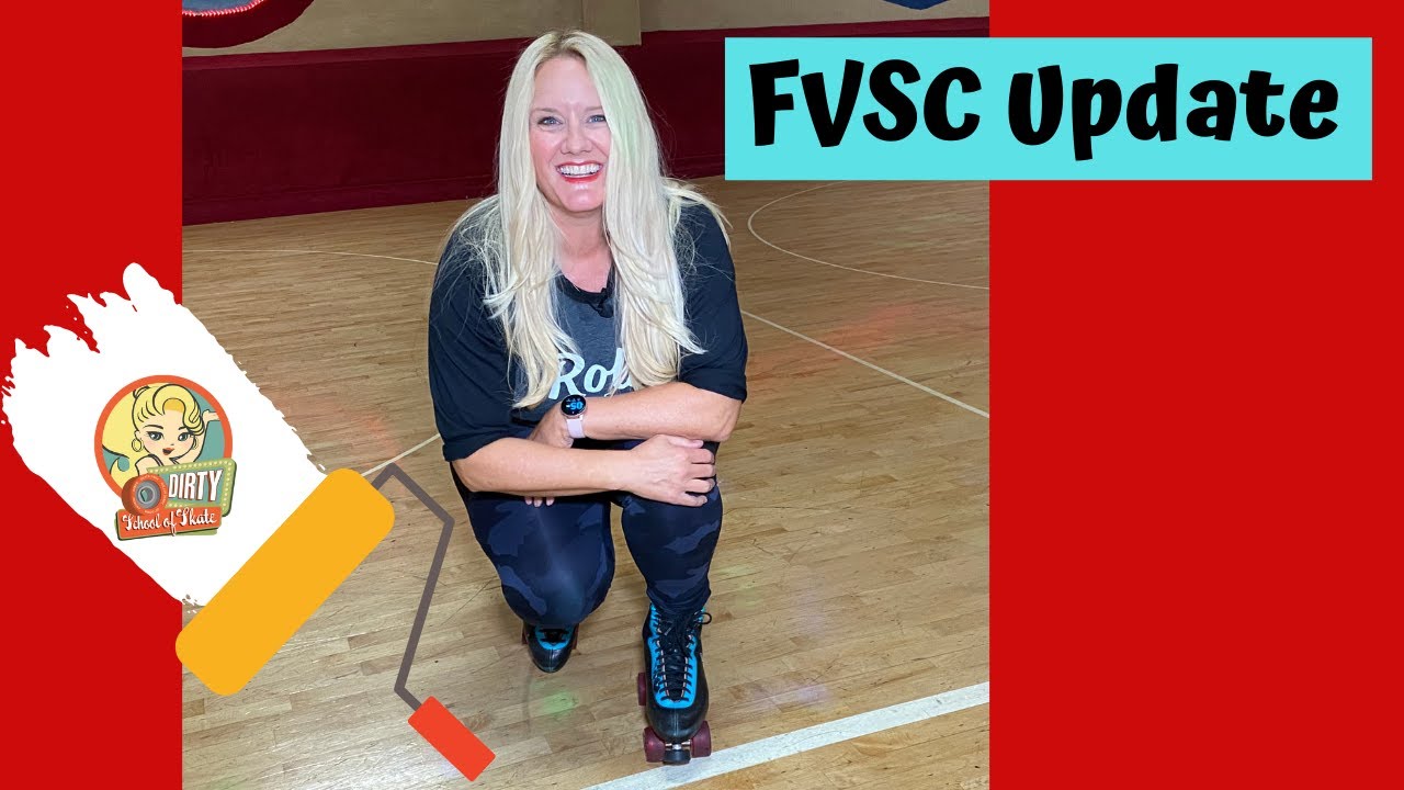 FVSC Roller Rink Floor TRASHED!!!! (roller rink brought back to life!)