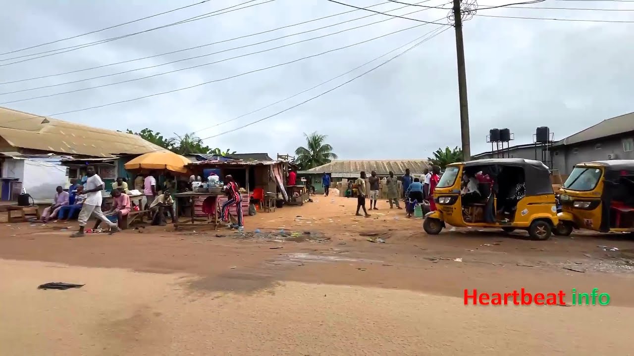 TODAY IN BENIN CITY | OGUMWENYI ROAD | WALK INSIDE EDO STATE