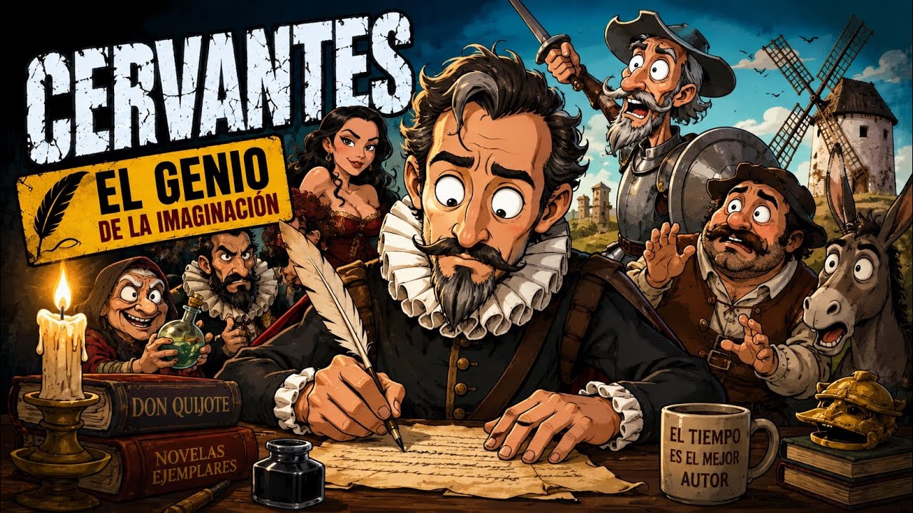 Cinco OBRAS de CERVANTES más allá del QUIJOTE