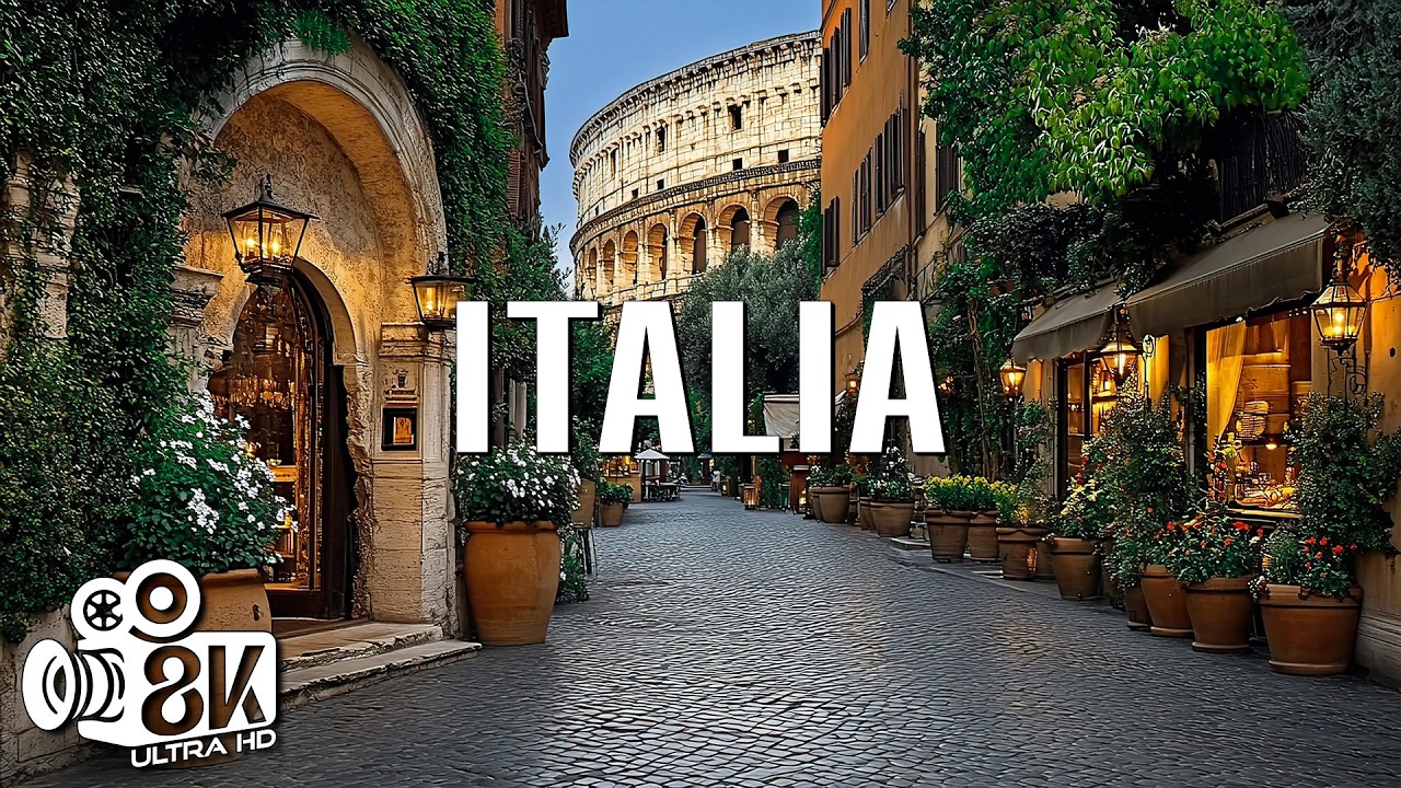 DESCUBRE ITALIA | Viaje por Sus Ciudades, Montañas y Costas Más Increíbles | 8K