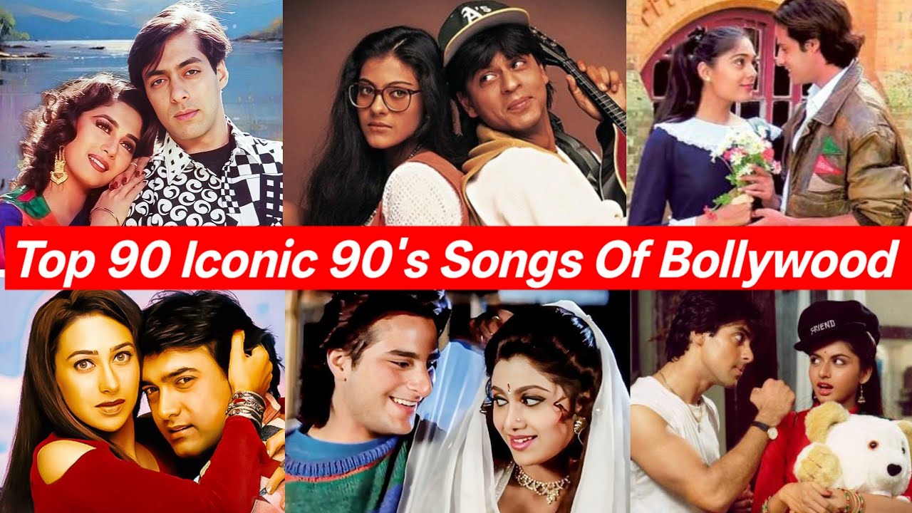 Top 90 Iconic 90's Songs Of Bollywood 