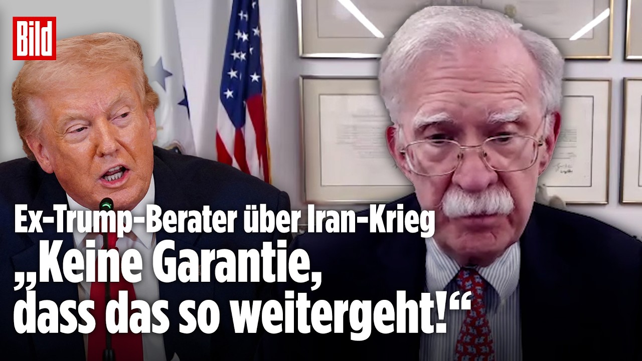 IRAN-KRIEG: Ex-Trump-Berater Bolton über Mullah-Regime! „So schwach wie seit 1979 nicht!“