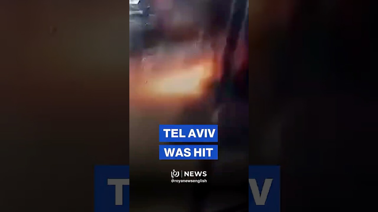 Iranian missile strikes Tel Aviv