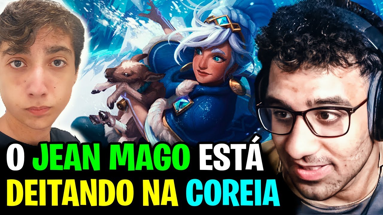 🚨 JEAN MAGO TÁ DANDO DIFF ENQUANTO JOGA COM O BRTT? VOVÔ ABSOLUT REAGE AO GALO NA COREIA