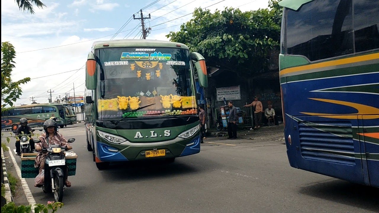 MABES JOGJA SIBUK BANGET ‼️BUS ALS 227 DAN BUS ALS 221 TINGGALKAN KOTA JOGJAKARTA 