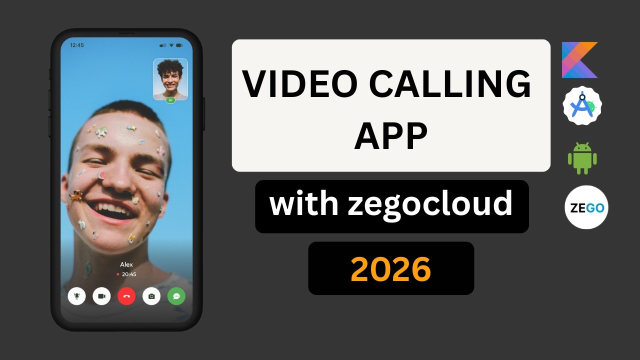 Build a Video Call App in Android Studio | ZEGOCLOUD Video Call SDK Tutorial (Step-by-Step)