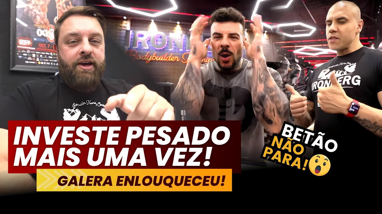 POUCAS ACADEMIAS NO BRASIL TÊM! IRONBERG COM NOVOS 