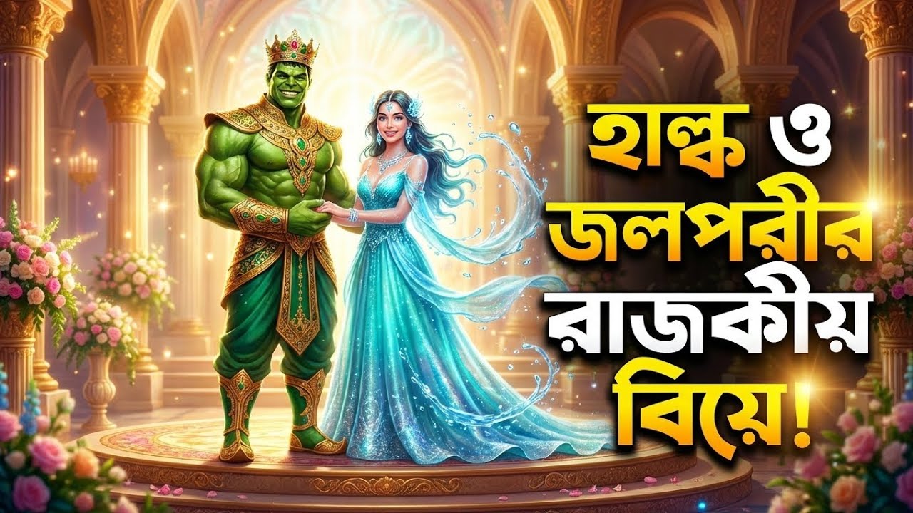 সমুদ্রের রাজা হলো হাল্ক 👑🌊 | Hulk & Mermaid Love Story Ending 😀