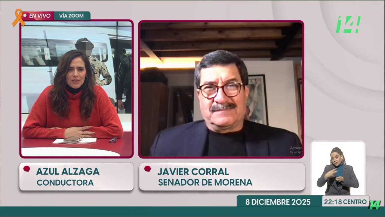 Les comparto la entrevista que me hizo Azul Alzaga en el noticiero @PuntoDeReferenciaMex de @canalca