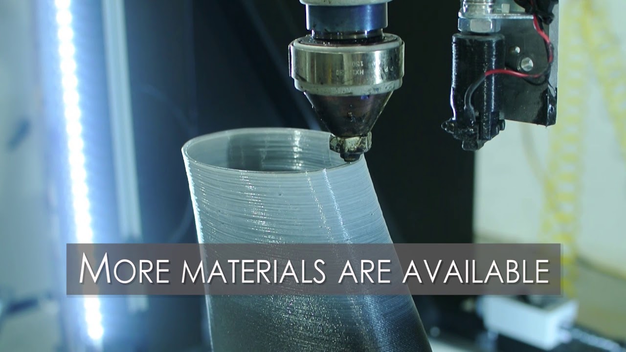 Pellet Extrusion 3D Printing on the Atlas