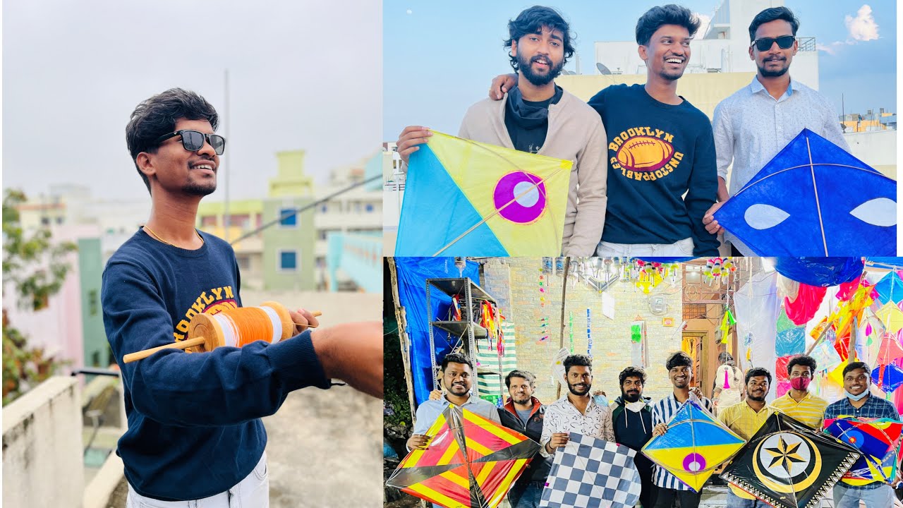 SANKRANTHI VLOG 2022 | KAI PO CHE | KITES FESTIVAL 2022 | UTTARAYAN  #kiteflying #sankranthi