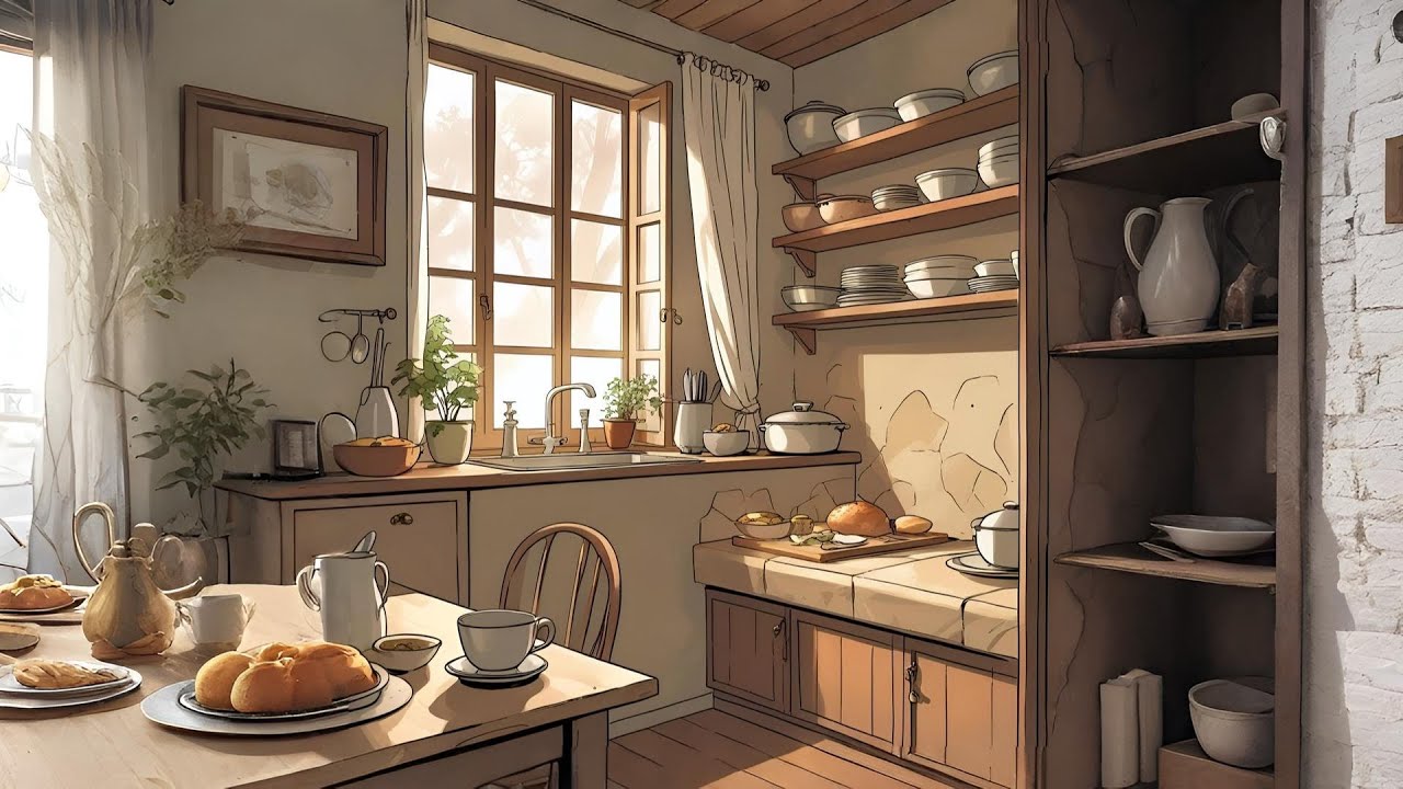 𝘾𝙤𝙯𝙮 𝙎𝙡𝙤𝙬 𝙈𝙤𝙧𝙣𝙞𝙣𝙜 𝘼𝙢𝙗𝙞𝙚𝙣𝙘𝙚 ☕ 𝙎𝙤𝙛𝙩 𝙇𝙞𝙜𝙝𝙩, 𝘾𝙖𝙡𝙢 𝙇𝙤𝙛𝙞 𝙎𝙤𝙪𝙣𝙙𝙨 & 𝙋𝙚𝙖𝙘𝙚𝙛𝙪𝙡 𝙑𝙞𝙗𝙚𝙨