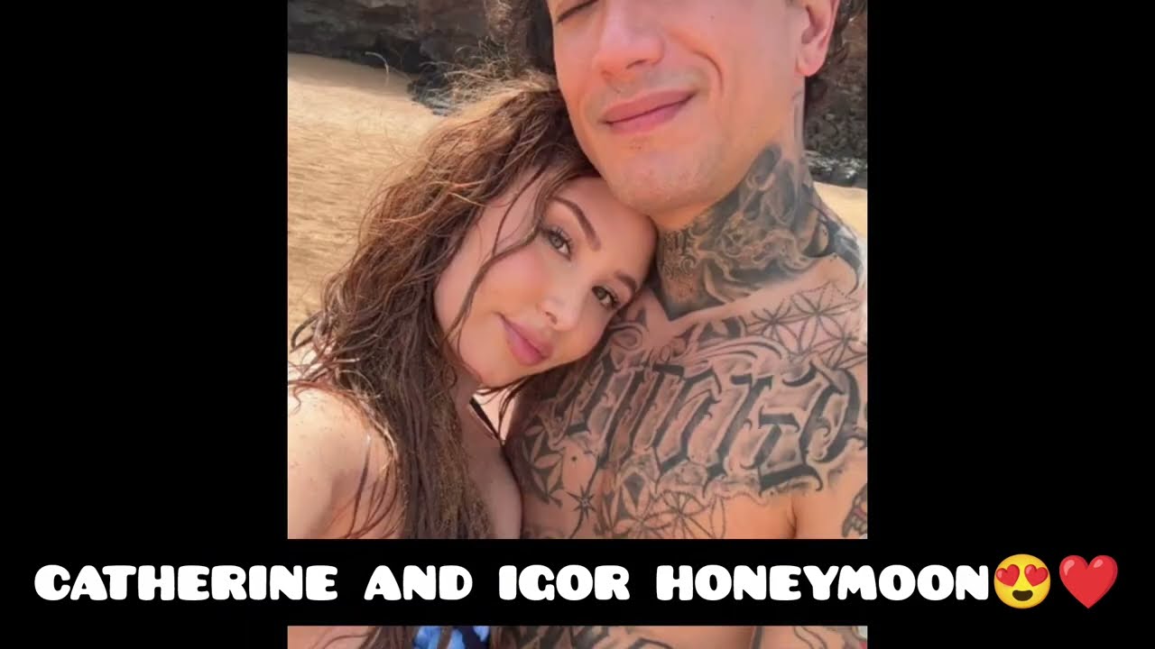 CATHERINE AND IGOR BEACH HONEYMOON| THE ACE FAMILY|WEDDING| AUSTIN MCBROOM #acefamily #catherinepaiz