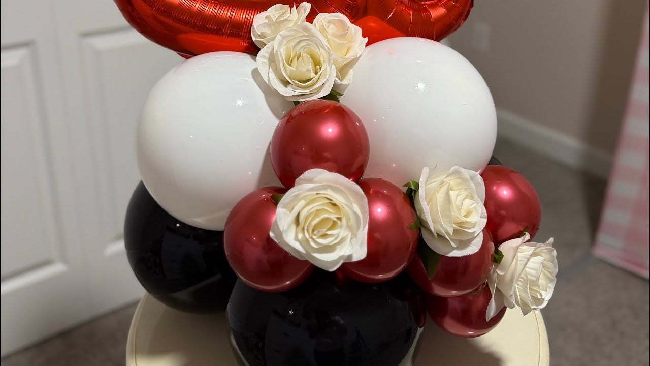 Easy Valentine’s Day balloon gift DIY