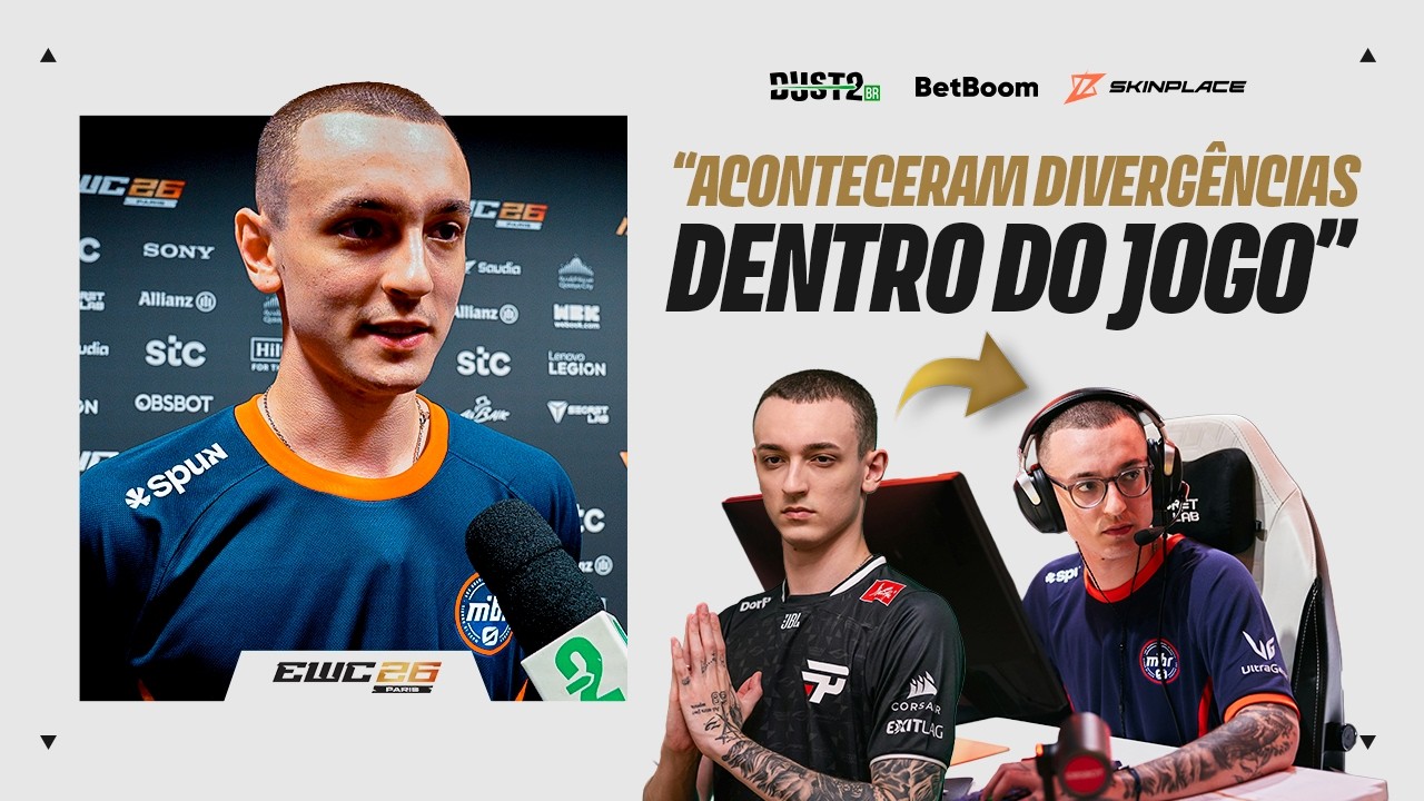 NQZ DETALHA SA&Iacute;DA DA PAIN E CONTA POR QUE ESCOLHEU O MIBR