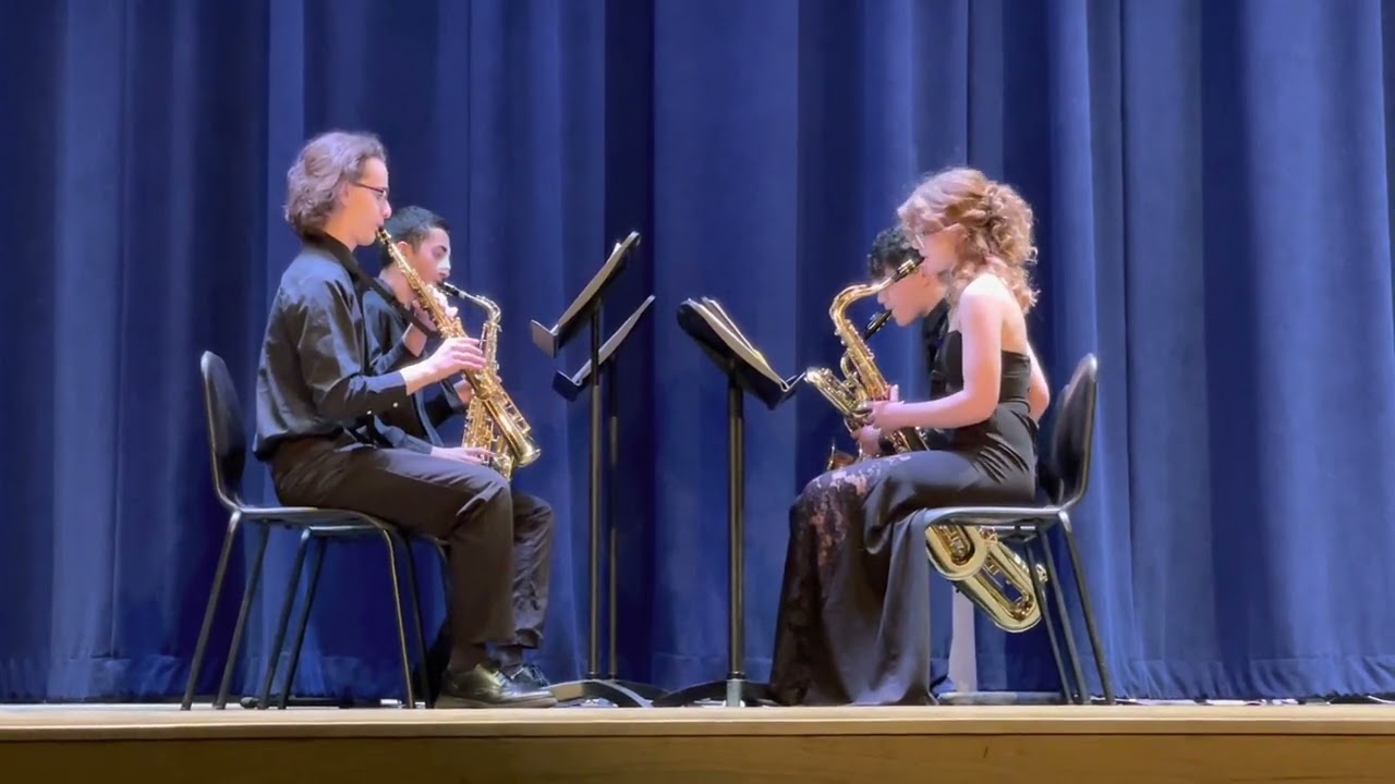 5-23-23 Small Ensembles Concert Saxophone Quartet La Bamba