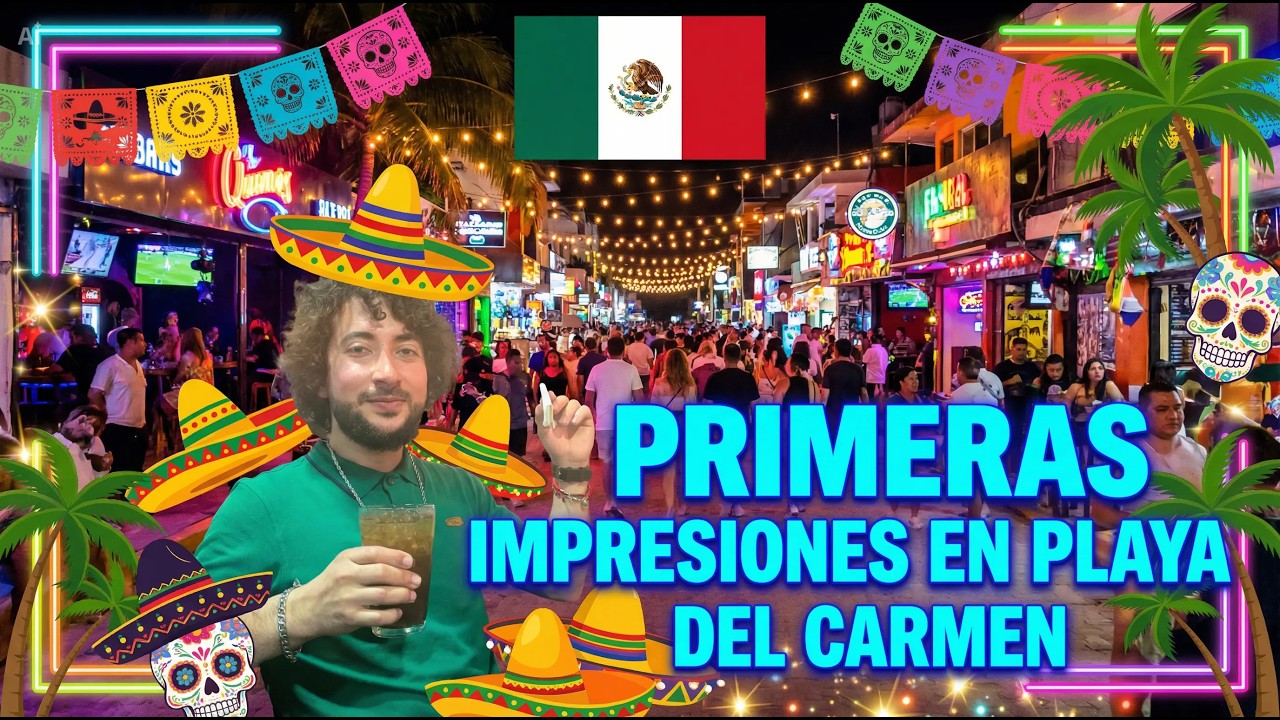 Nuestro viaje a M&eacute;xico ✈️ Playa del Carmen, comida, cultura y diversi&oacute;n