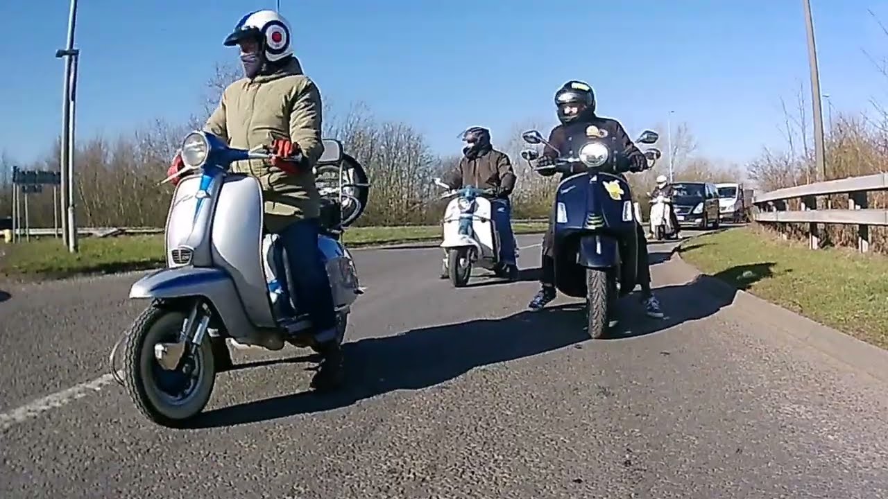 Mammoth Scooter Parts Fair @ Melton Mowbray Market. #merlinscooterclub