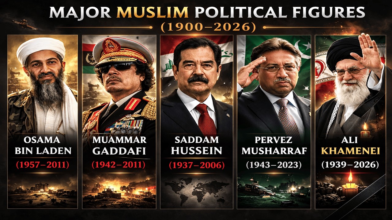 Major Muslim Political Figures 1900–2026