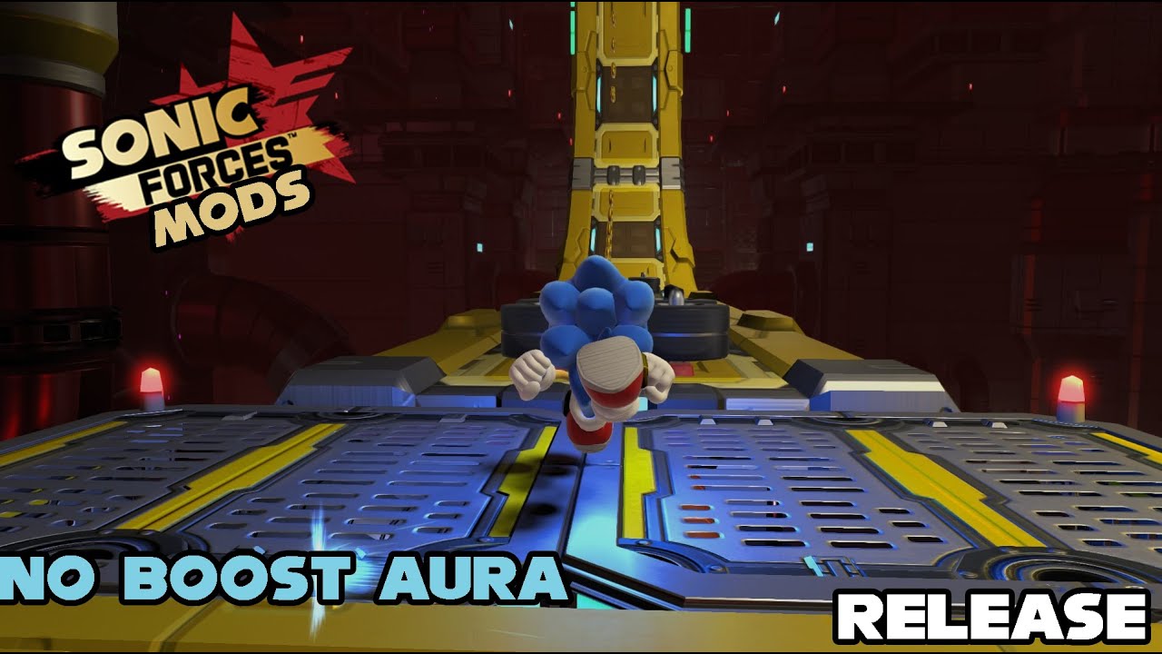 Sonic Forces - No Boost Aura/Frontiers Boost [Mod Release]