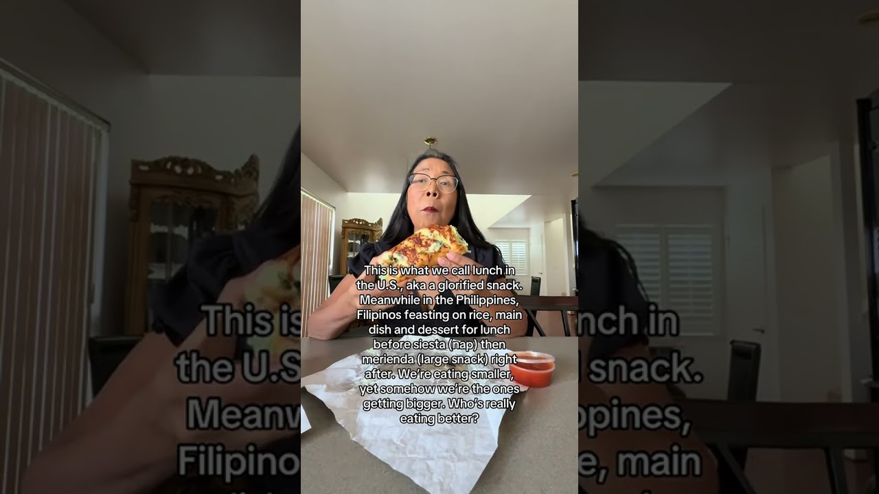 Who&rsquo;s really living large now? #filipinos #philippines #lunch #filipinotiktok #tiktokphilippines