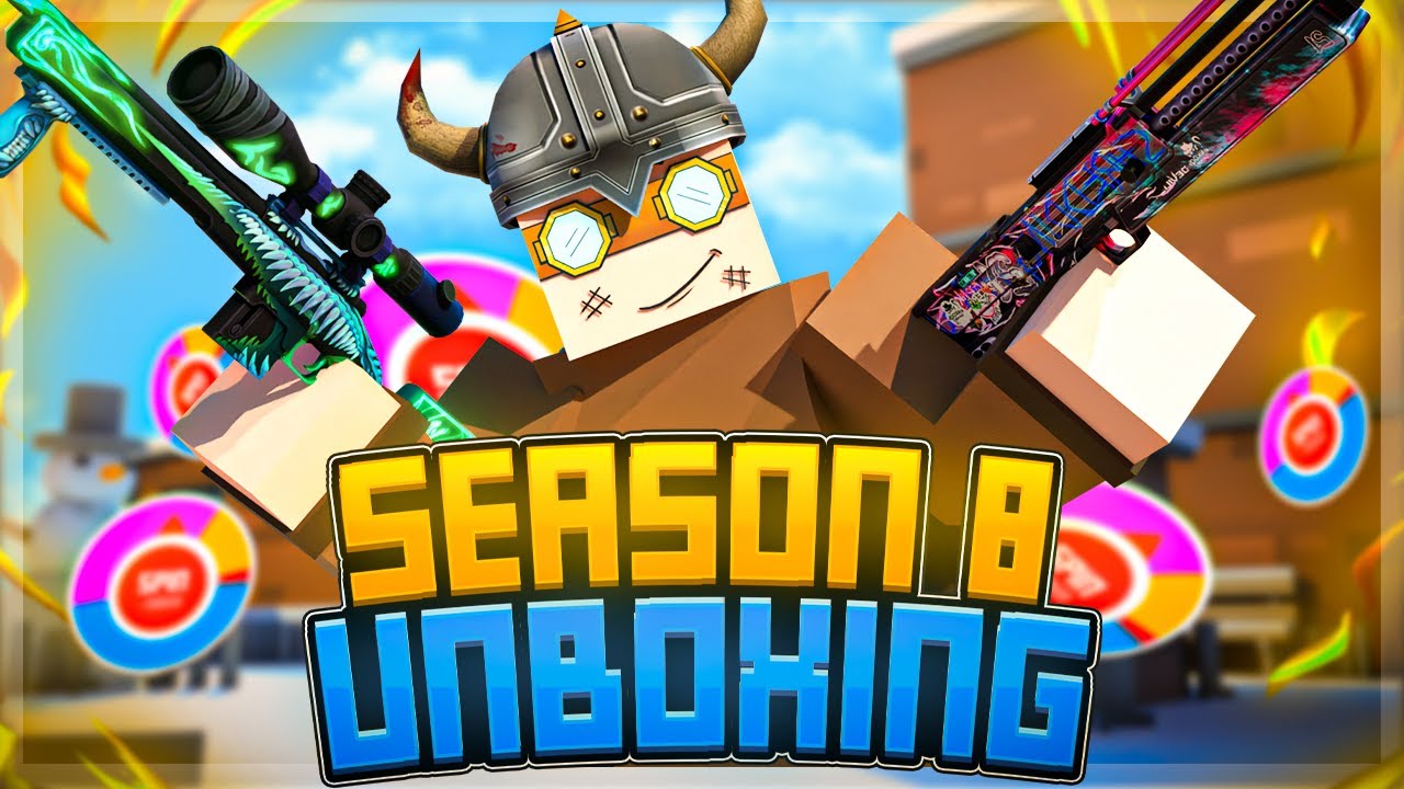 INSANE Krunker Season 8 Unboxing! (Back to Back Contrabands?!)
