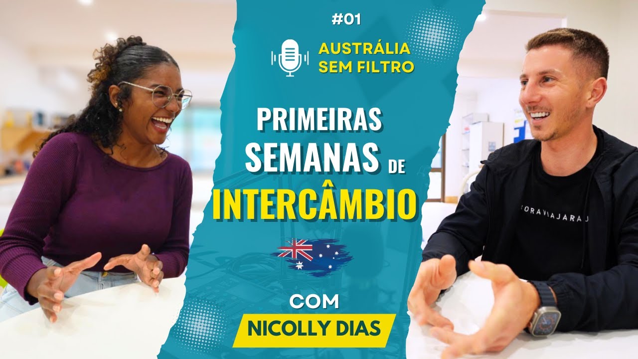 Primeiras semanas de intercâmbio na Austrália 🇦🇺 | #01 AUSTRÁLIA SEM FILTRO