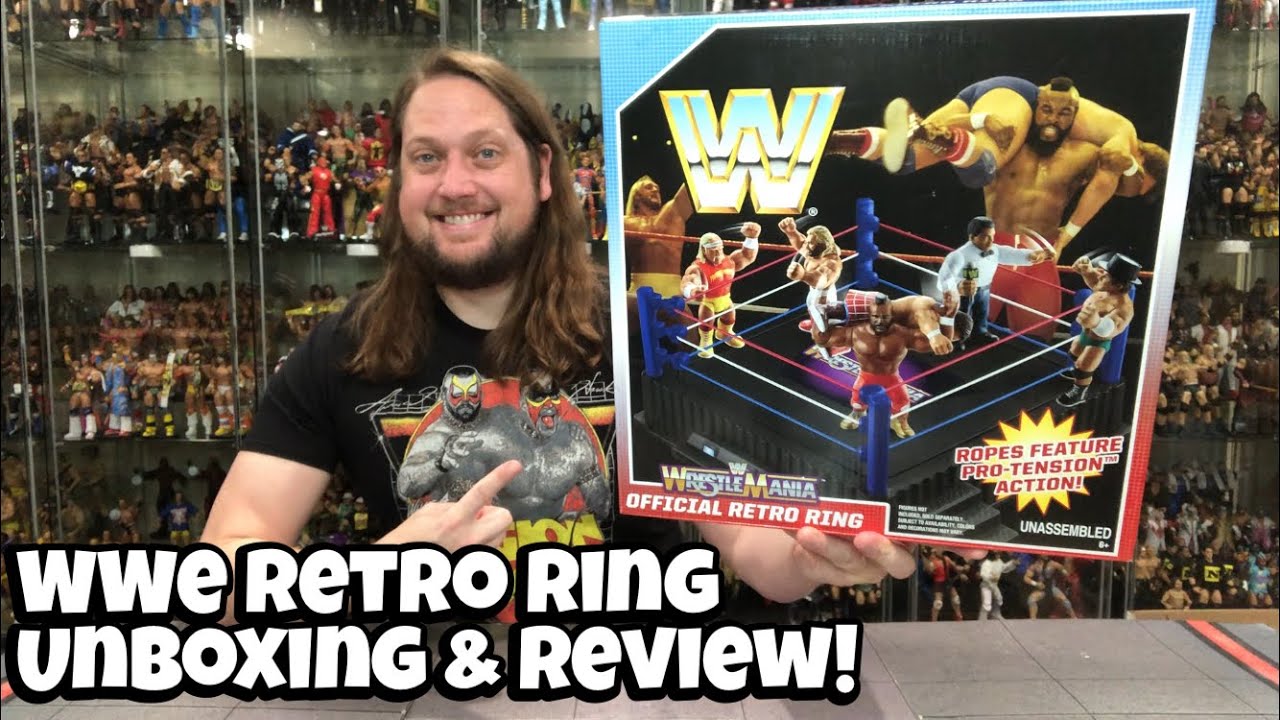 Retro Ring WWE Mattel Creations Exclusive Unboxing & Review!