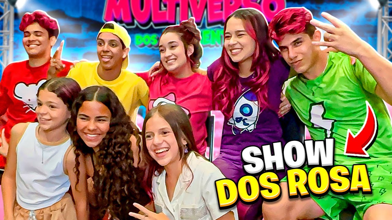 FOMOS NO SHOW DA Emily Vicky ￼CONHECEMOS TODOS OS ROSAS (JÉSSICA SOUSA E FAMÍLIA)