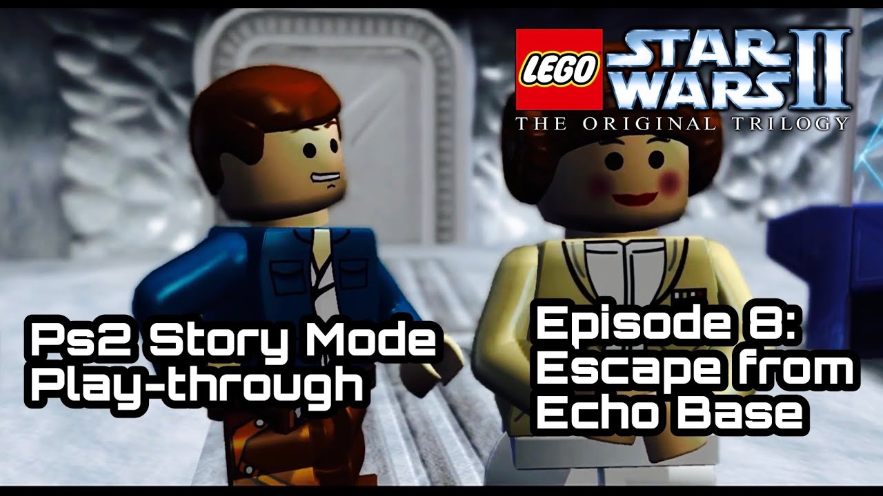 PS2 Throwback - LEGO STAR WARS II - Part 8: Escape from Echo Base