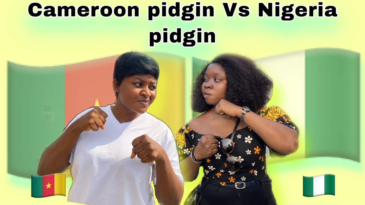 Cameroonian pidgin vs Nigerian Pidgin with Nigerian YouTuber Virtue Grace | Sunday Games