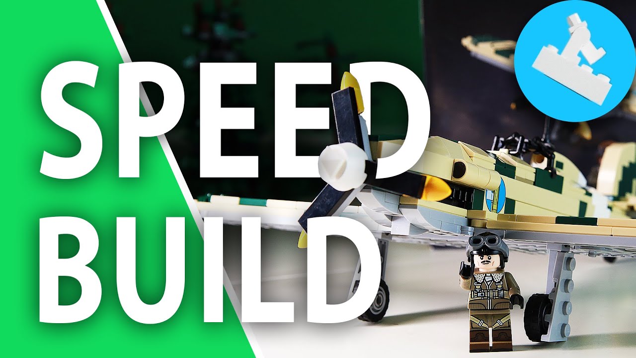 Brickmania Macchi C 202 Folgore SPEEDBUILD