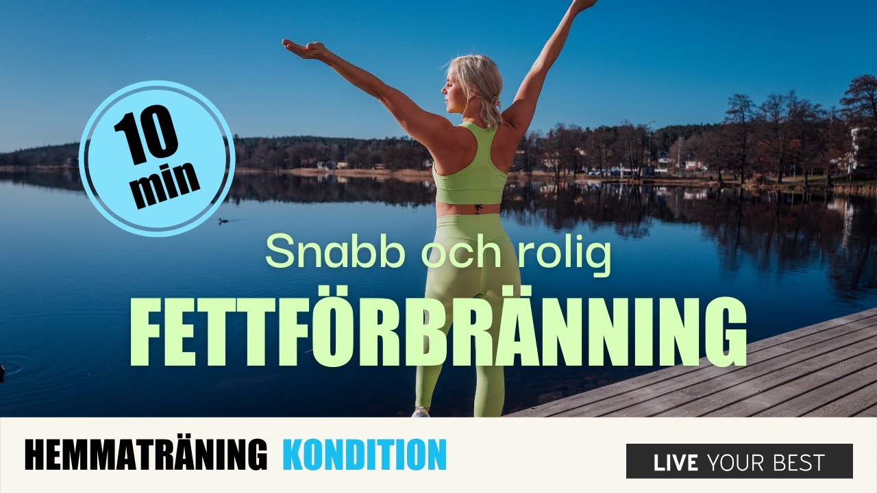 HEMMATRÄNING FETTFÖRBRÄNNING - Effektivt och roligt konditionspass