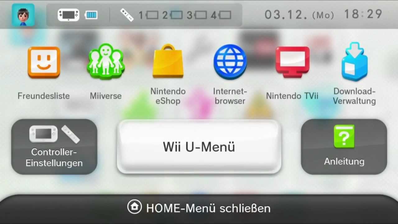 Wii U Systemsoftware Review