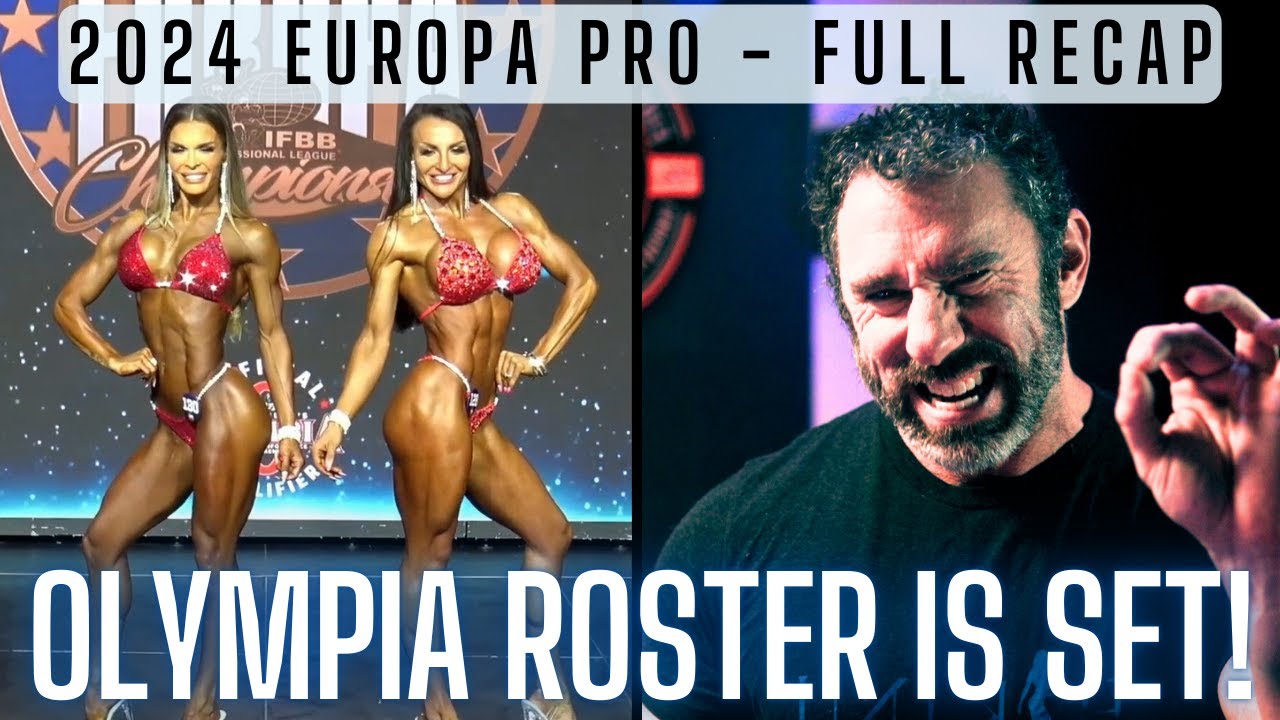 Surprising Last-Minute Olympia Qualifications!  Europa Pro Recap