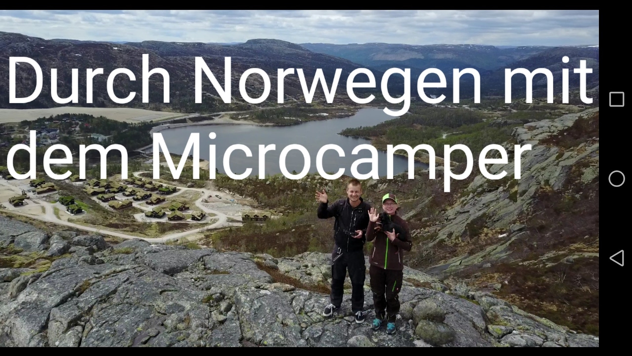 Reisen #3: Norwegen Urlaub im Micro camper. Tour Teil 1 |Reisen im Micro Camper|
