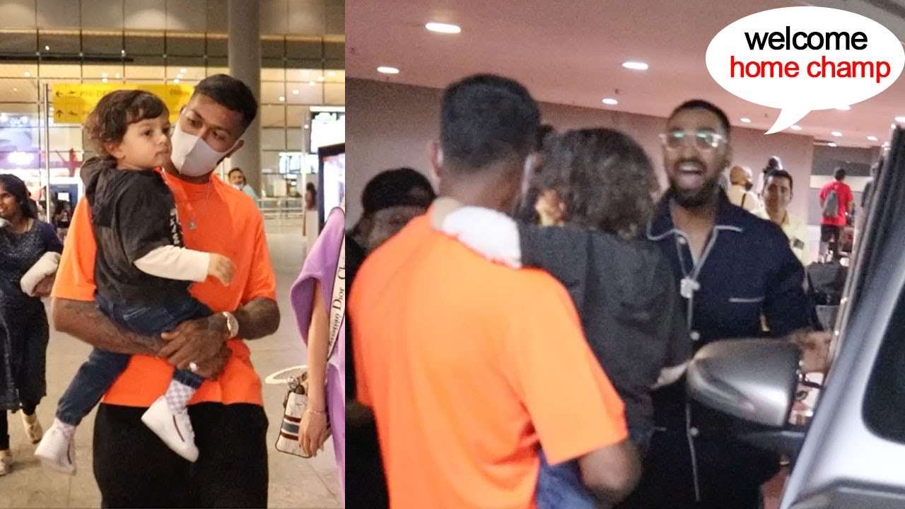 Krunal Pandya's Big Fat Winners Welcome For Triumphant Brother Hardik Pandya At Airport Parking Lot