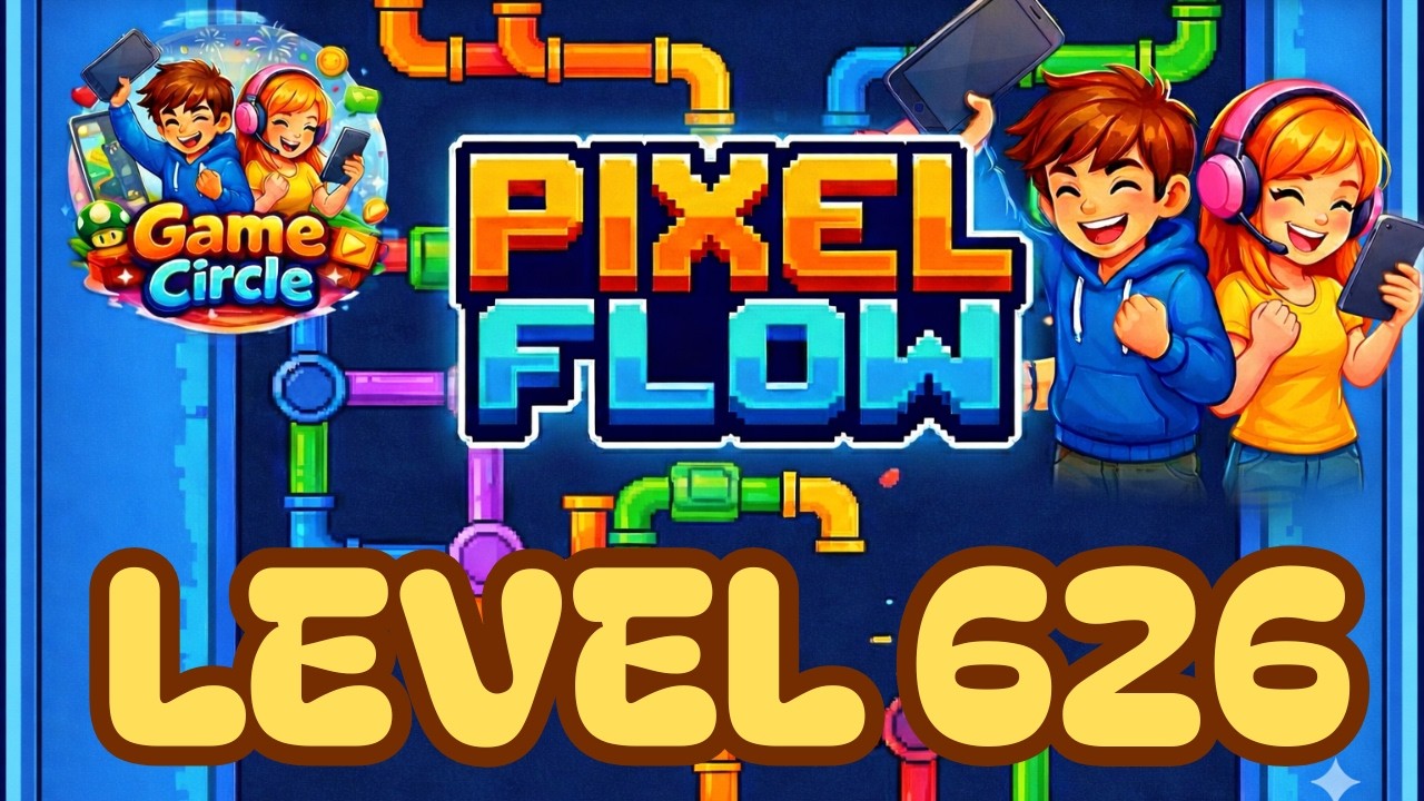 Pixel flow©  - Level 626 - solution