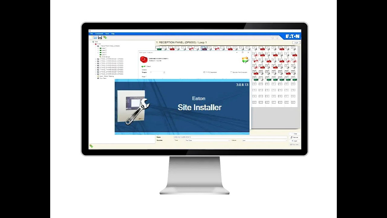 Site Installer Software Setup-Cooper Fire Alarm Programming-Site installer configure#siteinstaller.