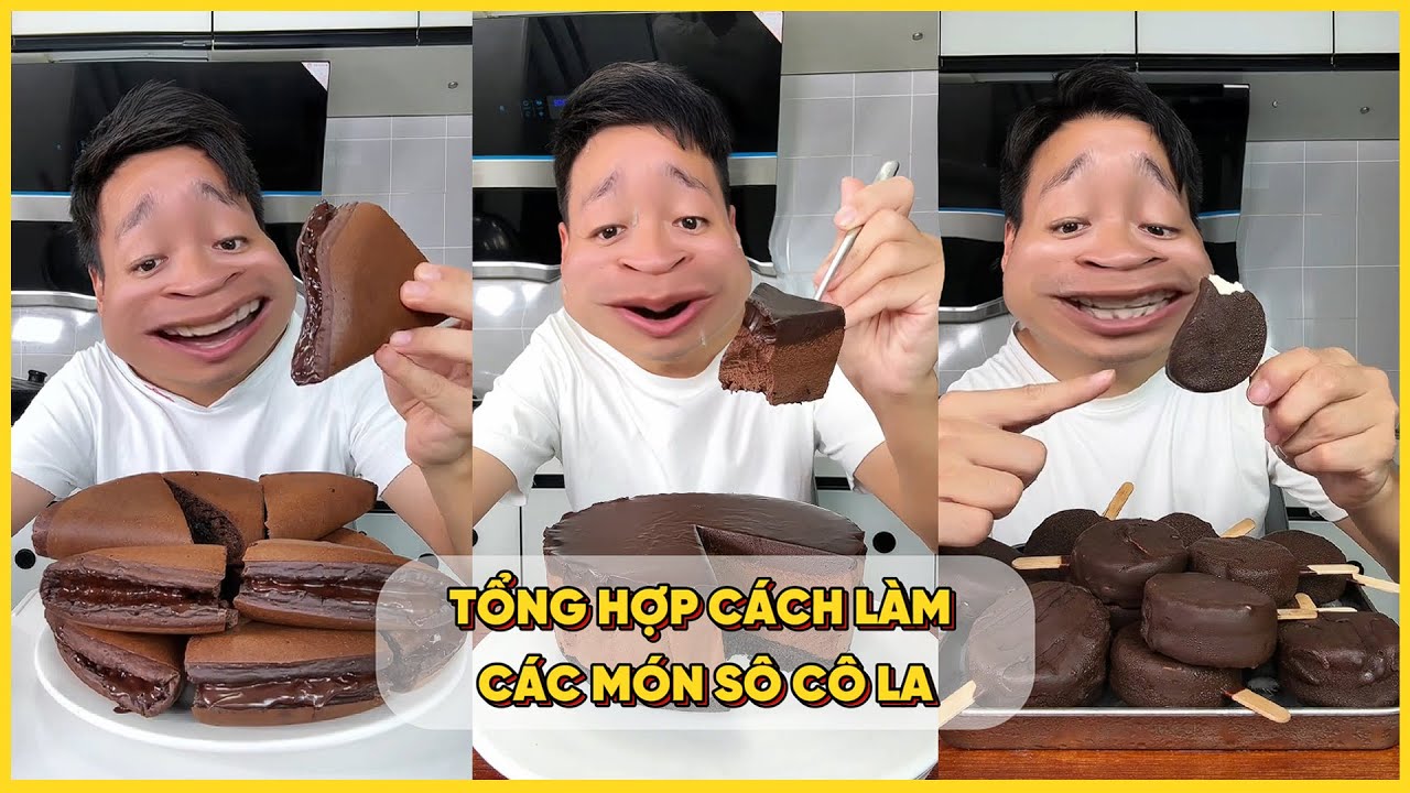 Tổng Hợp Cách Làm Các Món Tráng Miệng Liên Quan Đến Socola | Anh Huy Thích Nấu Ăn