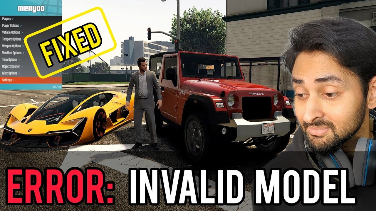 [FIXED] INVALID MODEL ERROR IN GTA 5 | ERROR: INVALID MODEL | GTA 5 Mods 2023 | Hindi/Urdu, THE NOOB