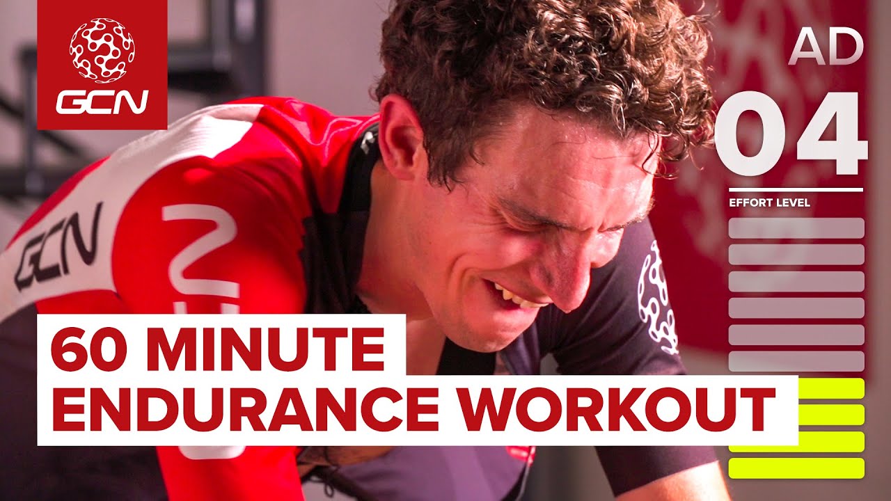 Indoor Cycling Workout | 60 Minute Endurance Intervals: Fitness Training