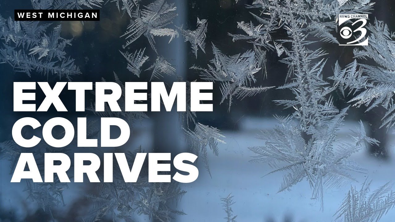 Below zero temperatures freeze over West Michigan 🥶🥶