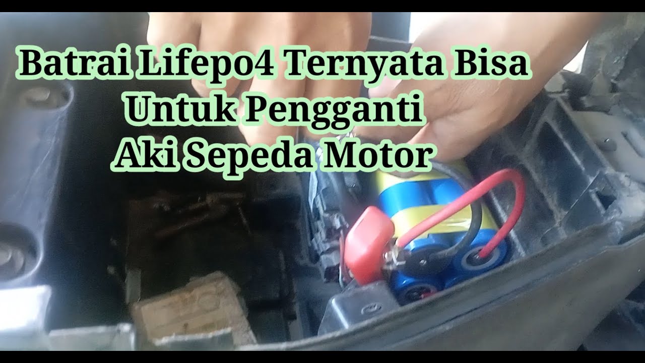 Cara Merakit Batrai Lifepo4 untuk Pengganti Aki Sepeda Motor