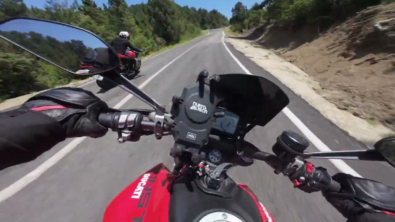 ALADAĞ Virajları -Tırmanış- (Ducati Monster 937 Saf Ses) - Dji Osmo Action 4