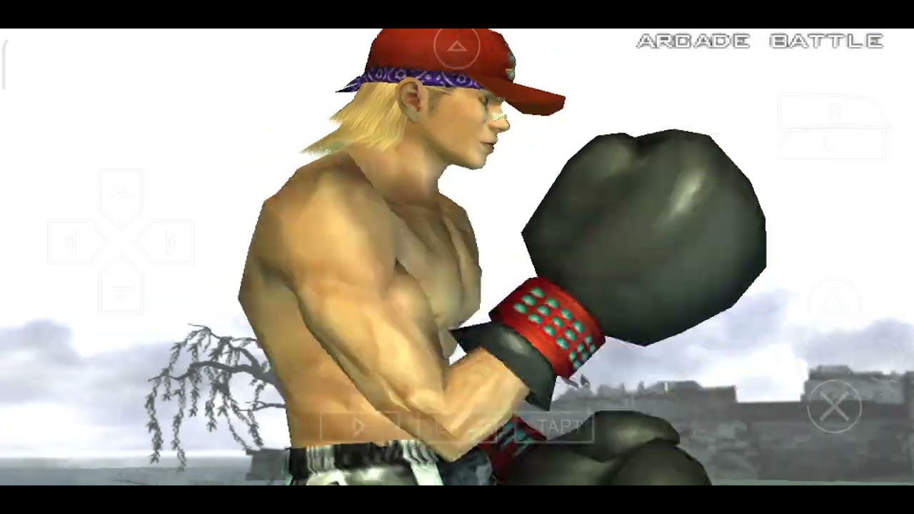 Playing Jin Kazama until I lose | Tekken 5 Dark Resurrection PPSSPP Arcade Mode