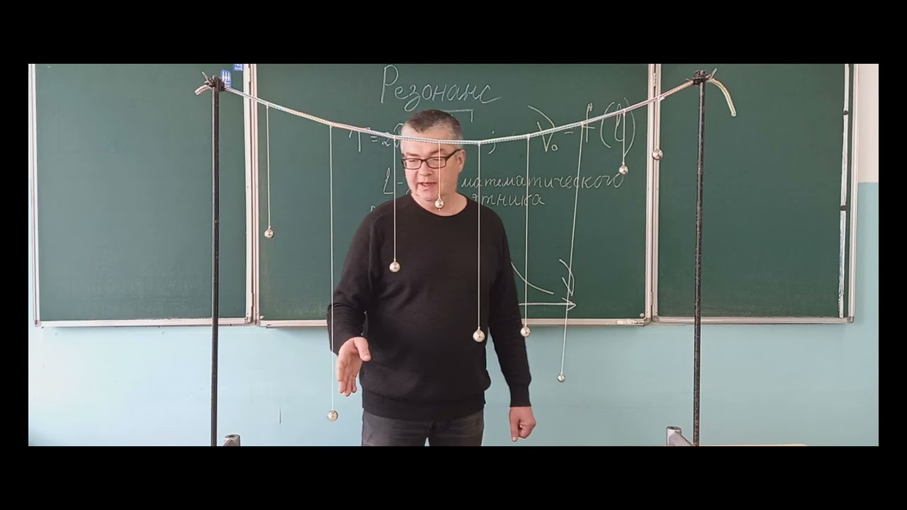 Явление механического резонанса
