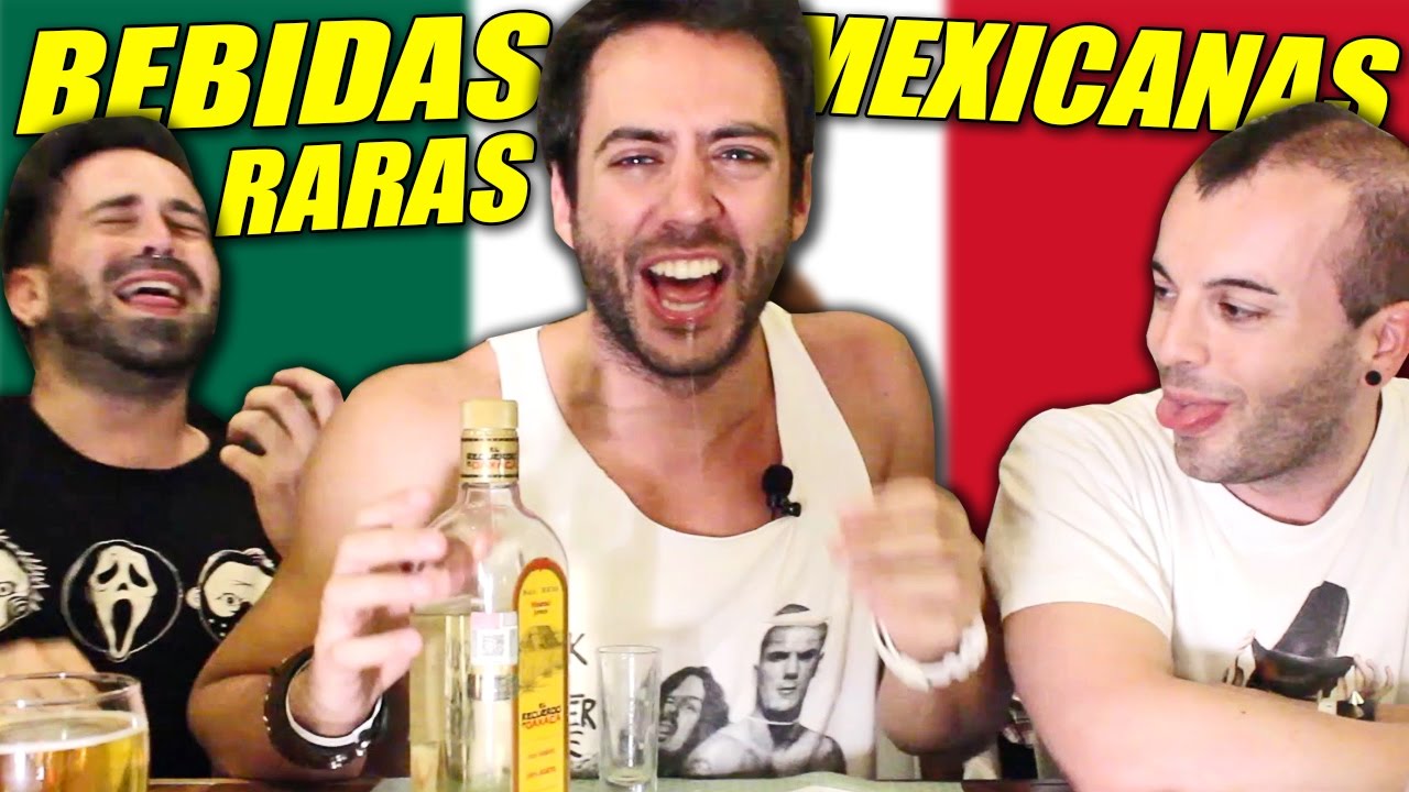 ESPAÑOLES EMBORRACHÁNDOSE CON BEBIDAS MEXICANAS RARAS feat. Kajal y Josebas